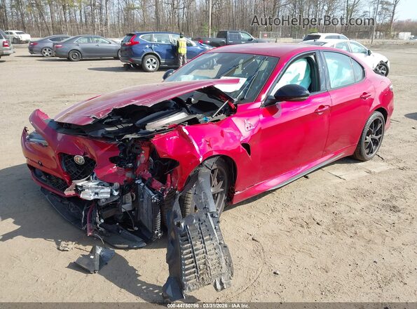 ZARFAMEV9R7686813 2024 ALFA ROMEO GIULIA Red Передня ліва чверть