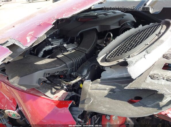 ZARFAMEV9R7686813 2024 ALFA ROMEO GIULIA Red Вид ззаду