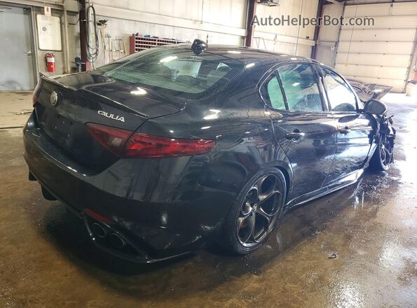 ZARFAMEVXP7676787 2023 ALFA ROMEO GIULIA Black Задня права чверть