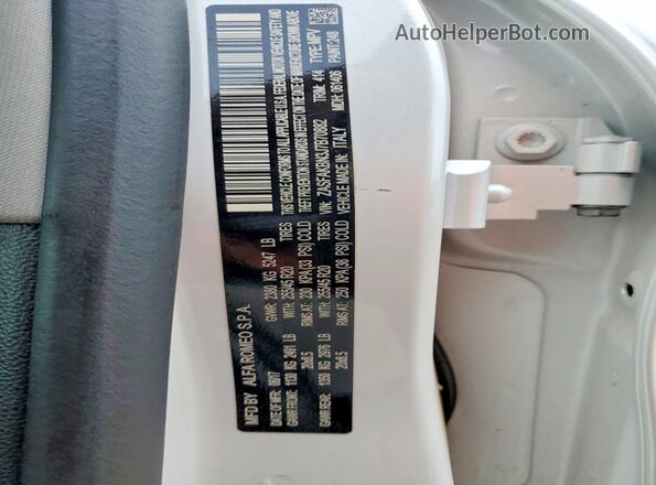 ZASFAKBN3J7B70882 2018 ALFA ROMEO STELVIO White 360 interior view