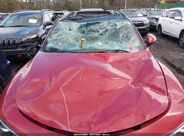 ZASFAKNN4J7B65850 2018 ALFA ROMEO STELVIO Red Front view