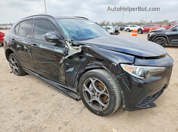 ZASPAJAN3N7D48005 2022 ALFA ROMEO STELVIO Black Front right