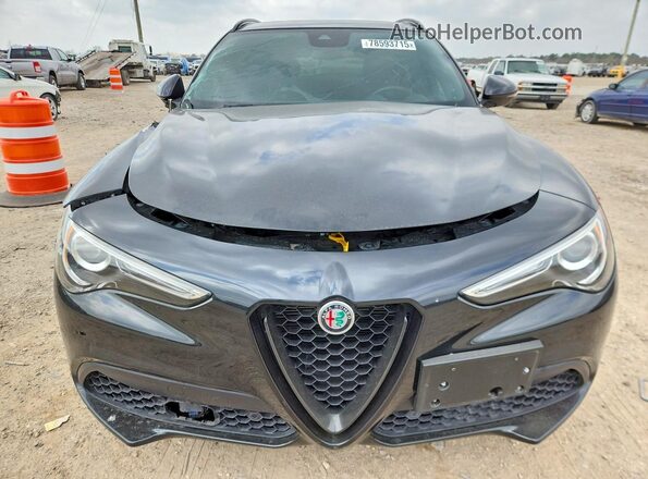 ZASPAJAN3N7D48005 2022 ALFA ROMEO STELVIO Black Front view