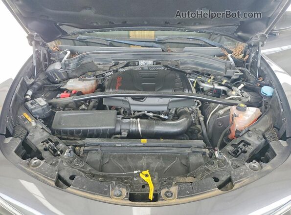 ZASPAJAN4K7C70457 2019 ALFA ROMEO STELVIO Gray Vista del compartimento del motor