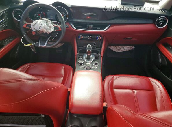ZASPAJANXL7C76295 2020 ALFA ROMEO STELVIO Black Widok deski rozdzielczej