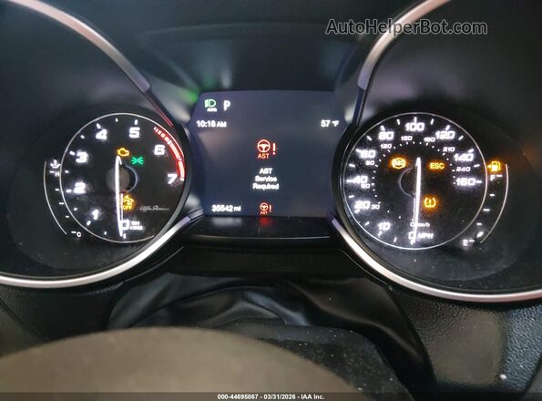 ZASPAKAN2N7D40872 2022 ALFA ROMEO STELVIO White Вид задніх сидінь