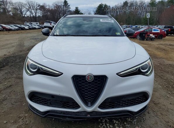 ZASPAKBN0K7C40988 2019 ALFA ROMEO STELVIO White Вид спереду