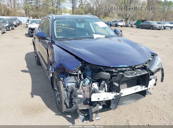 ZASPAKBN1L7C82863 2020 ALFA ROMEO STELVIO Синий Вид спереди
