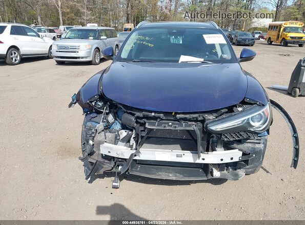 ZASPAKBN1L7C82863 2020 ALFA ROMEO STELVIO Синий Вид щитка приборов