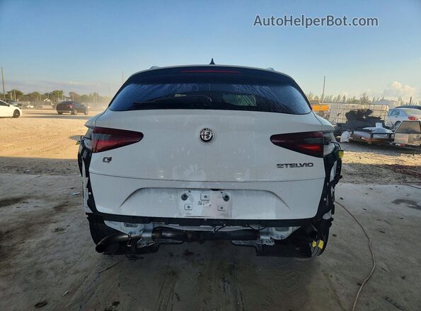 ZASPAKBN4M7D16232 2021 ALFA ROMEO STELVIO White Հետևի տեսք