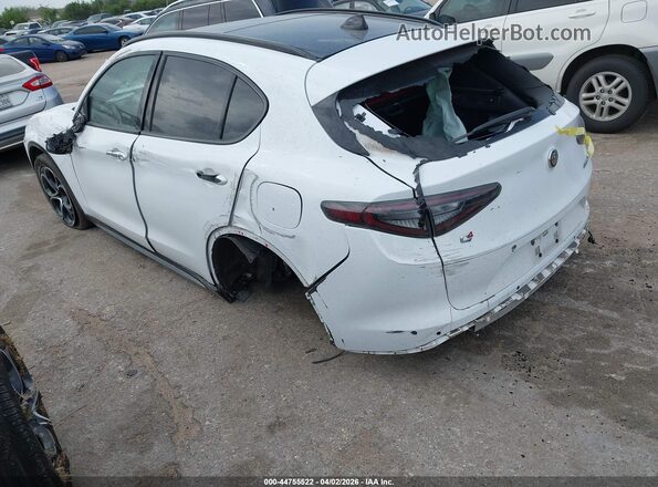 ZASPAKBN4R7D74204 2024 ALFA ROMEO STELVIO Белый Задняя левая четверть