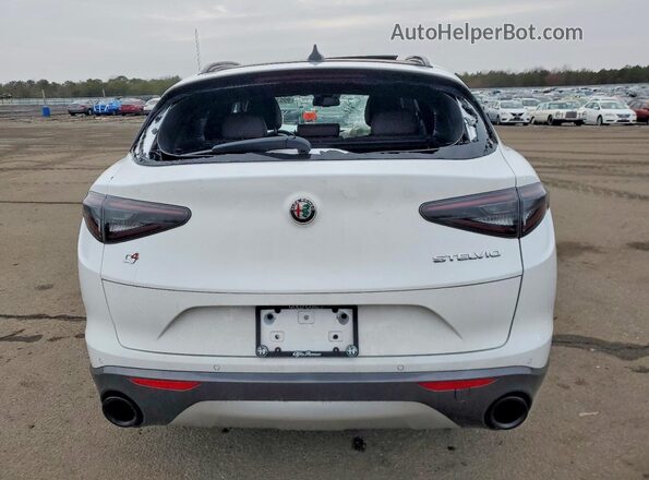 ZASPAKBN5R7D75782 2024 ALFA ROMEO STELVIO Белый Вид сзади