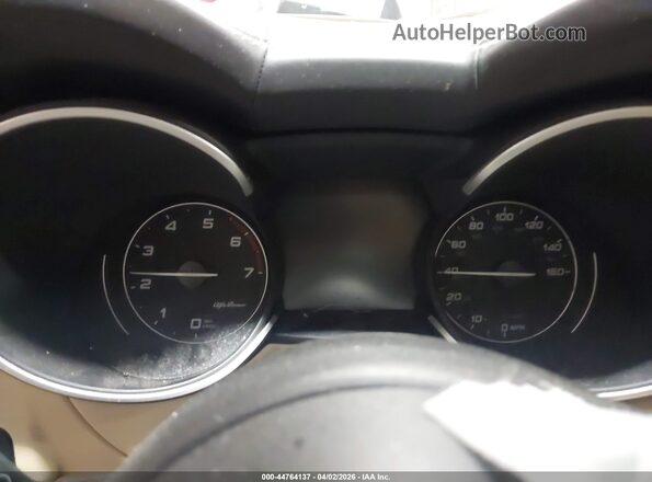 ZASPAKBN6K7C57147 2019 ALFA ROMEO STELVIO Tan Vista de los asientos traseros