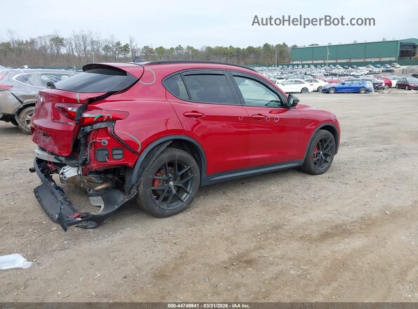 ZASPAKBN7K7C71218 2019 ALFA ROMEO STELVIO Red უკანა მარჯვენა