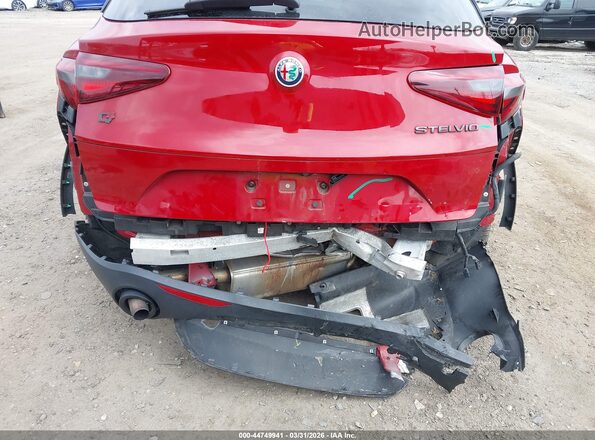 ZASPAKBN7K7C71218 2019 ALFA ROMEO STELVIO Red წინა ხედი