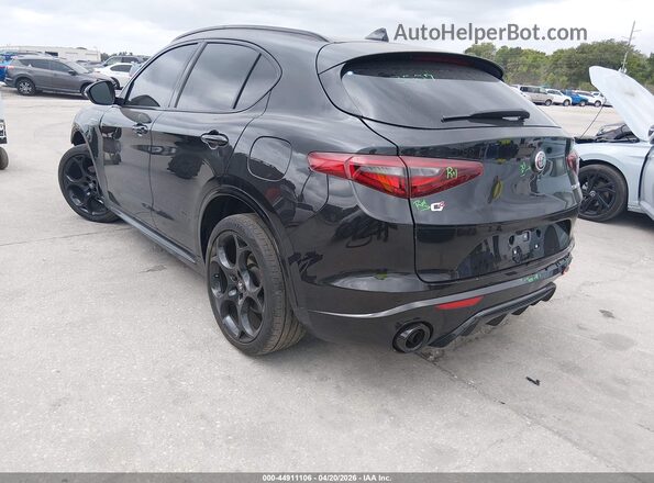 ZASPAKBN8N7D24268 2022 ALFA ROMEO STELVIO Black Rear left
