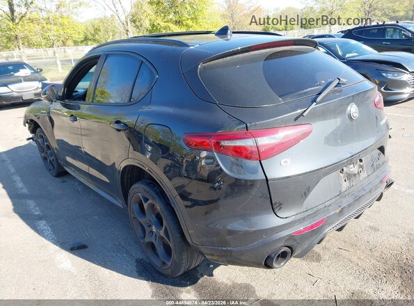 ZASPAKBN8P7D53644 2023 ALFA ROMEO STELVIO Black Trasero izquierdo