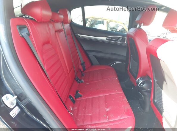 ZASPAKBN8P7D53644 2023 ALFA ROMEO STELVIO Black Vista de la etiqueta del VIN