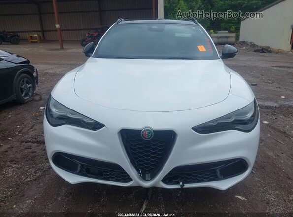 ZASPAKBN8R7D70575 2024 ALFA ROMEO STELVIO White Vista del cuadro de instrumentos