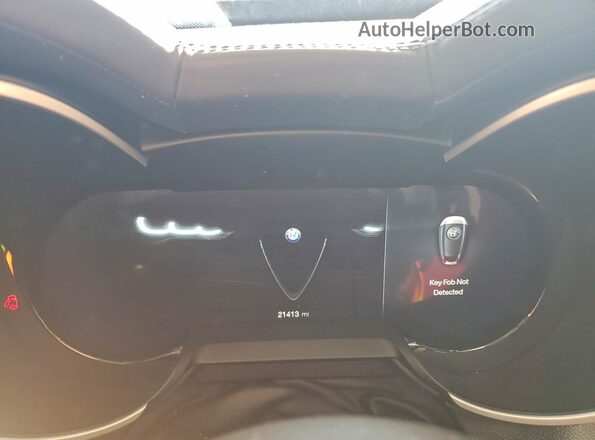 ZASPAKBN8R7D76005 2024 ALFA ROMEO STELVIO Black Вид щитка приладів