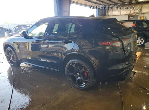 ZASPAKBN8R7D76005 2024 ALFA ROMEO STELVIO Black Задня ліва чверть