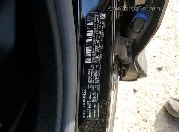 ZASPATDW1R3033665 2024 ALFA ROMEO OTHER Black Vista del compartimento del motor