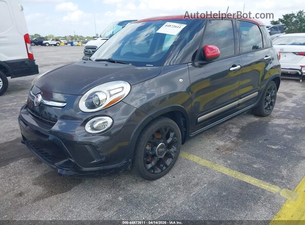 ZFBCFADH8GZ038294 2016 FIAT 500L Серый Передняя левая четверть