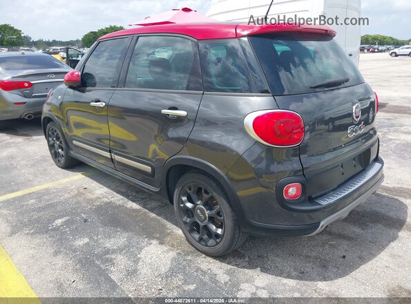 ZFBCFADH8GZ038294 2016 FIAT 500L Серый Задняя левая четверть