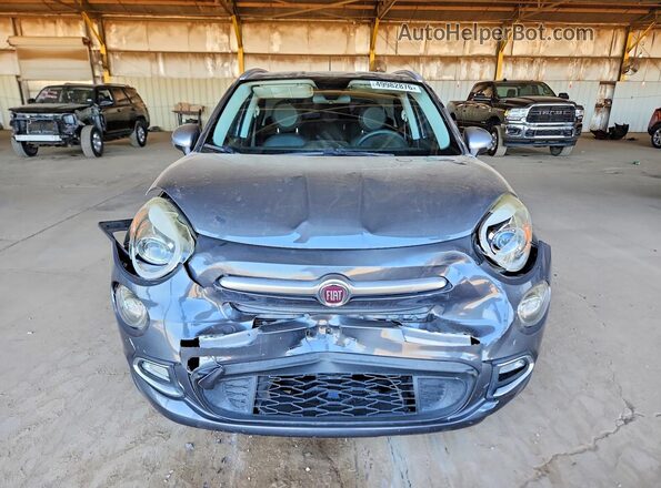 ZFBCFXABXJP685754 2018 FIAT 500X Gray Front view