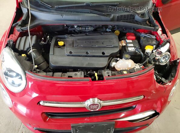 ZFBCFXAH4JP656271 2018 FIAT 500X Red Engine compartment view