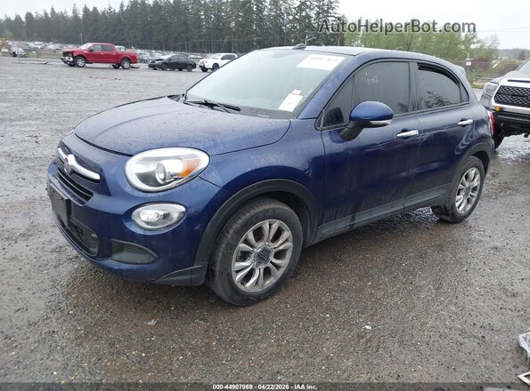 ZFBCFXBT0GP326733 2016 FIAT 500X Blue Front left