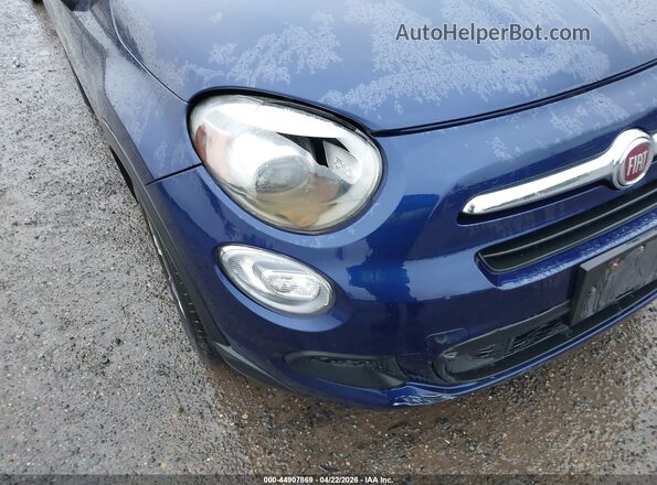 ZFBCFXBT0GP326733 2016 FIAT 500X Blue Instrument cluster view