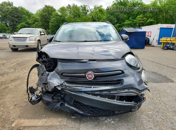 ZFBCFXCB6JP667488 2018 FIAT 500X Gray Front view
