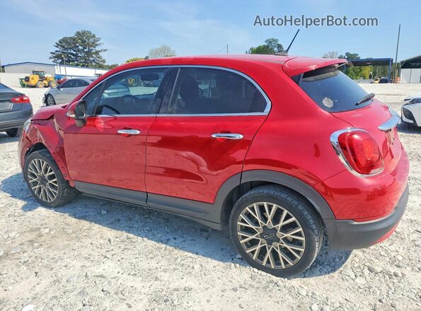 ZFBCFXDB2HP528306 2017 FIAT 500X Red უკანა მარცხენა
