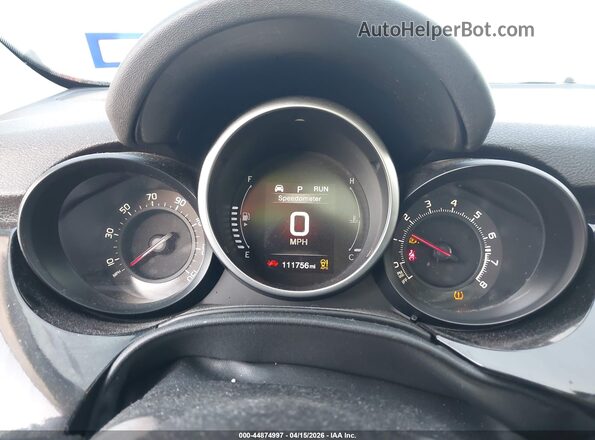 ZFBCFXDB7HP589781 2017 FIAT 500X Black Հետևի նստատեղերի տեսք