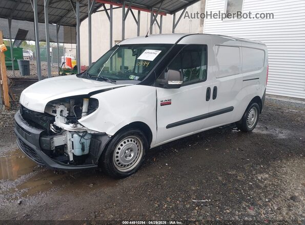 ZFBERFAB0J6L36778 2018 RAM PROMASTER CITY White Առջևի ձախ երեք քառորդ տեսարան
