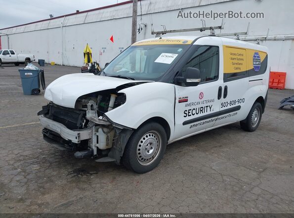 ZFBERFAT2G6B48915 2016 RAM PROMASTER CITY White Vista tres cuartos delantera izquierda