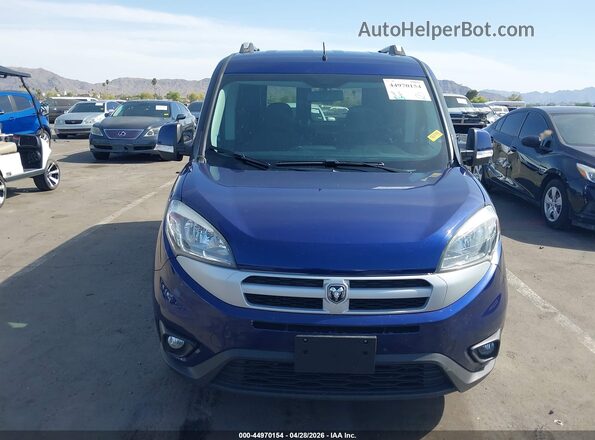 ZFBERFBT1G6B77532 2016 RAM PROMASTER CITY Blue Vista del cuadro de instrumentos