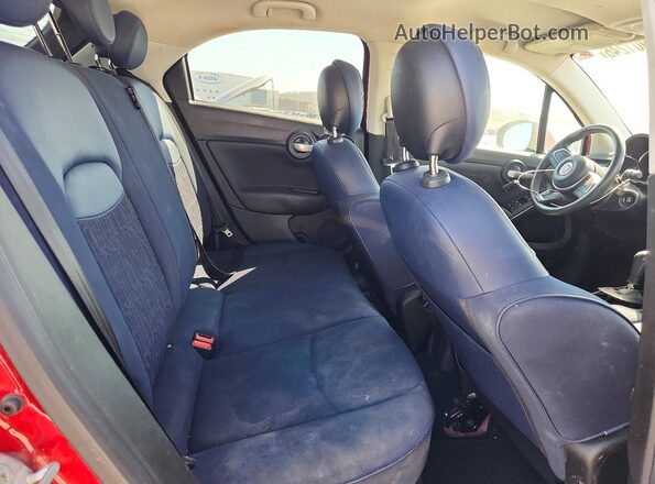 ZFBNF3A14MP945420 2021 FIAT 500X Red Vista de los asientos traseros