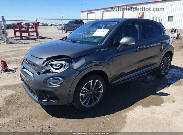 ZFBNF3B12PPA28367 2023 FIAT 500X Gray Vista tres cuartos delantera izquierda