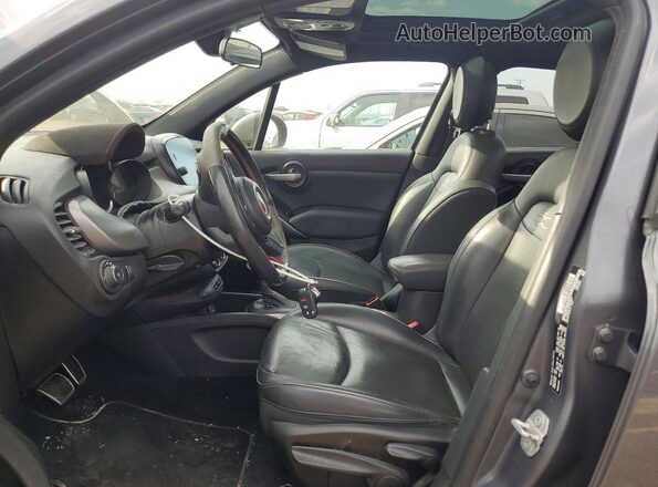 ZFBNF3C18MP942632 2021 FIAT 500X Gray Vista interior delantera