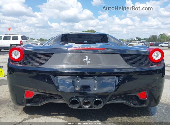 ZFF68NHA2F0211126 2015 FERRARI 458 Черный 