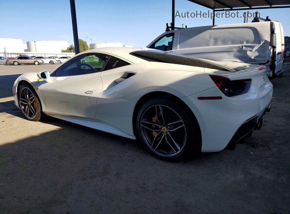 ZFF79ALA8J0230984 2018 FERRARI 488 White უკანა მარცხენა