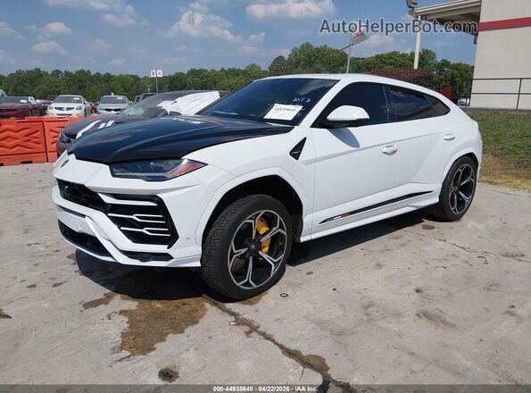 ZPBUA1ZL0LLA06913 2020 LAMBORGHINI URUS Белый Передняя левая четверть