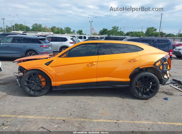 ZPBUA1ZL2NLA21237 2022 LAMBORGHINI URUS Orange Панорамний вид салону 360°