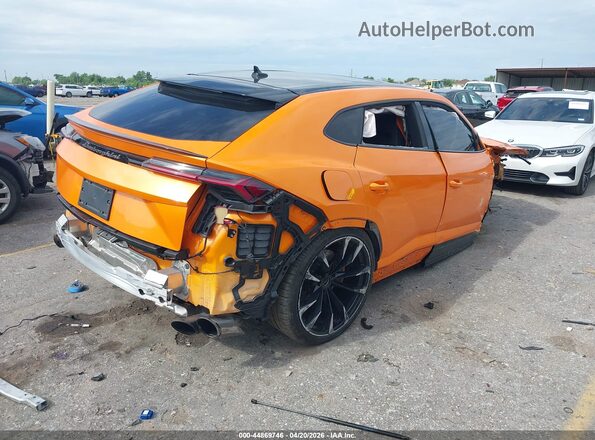 ZPBUA1ZL2NLA21237 2022 LAMBORGHINI URUS Orange Задня права чверть