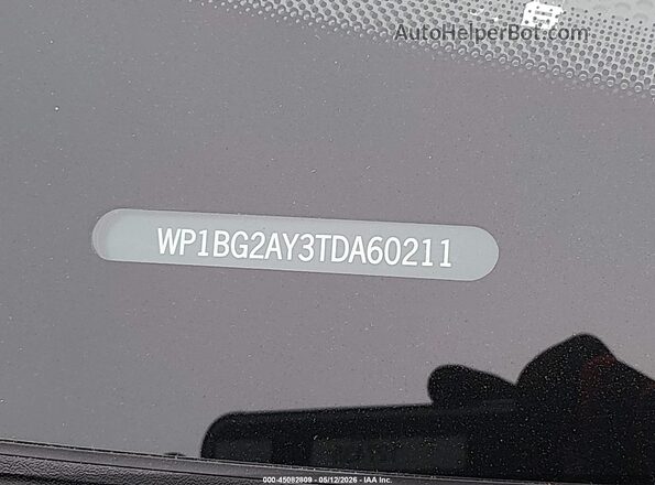WP1BG2AY3TDA60211 2026 PORSCHE CAYENNE Черный Вид подкапотного пространства