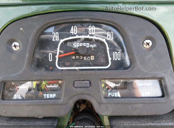 FJ40100316 1971 TOYOTA LANDCRUISER Green Rear seats view