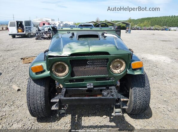 FJ40100316 1971 TOYOTA LANDCRUISER Green Rear interior view