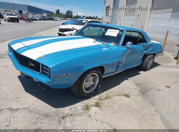 124379N695730     1970 CHEVROLET CAMARO Blue Przód lewy
